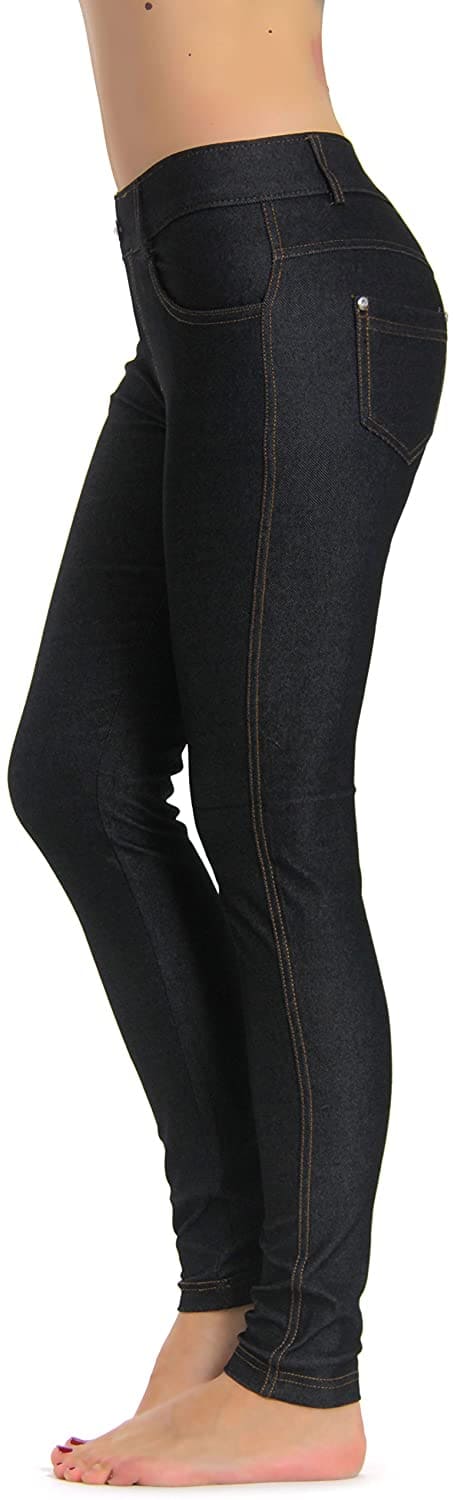 Color_Black Jeggings