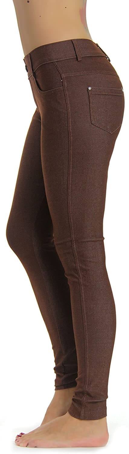 Color_Coffee Jeggings