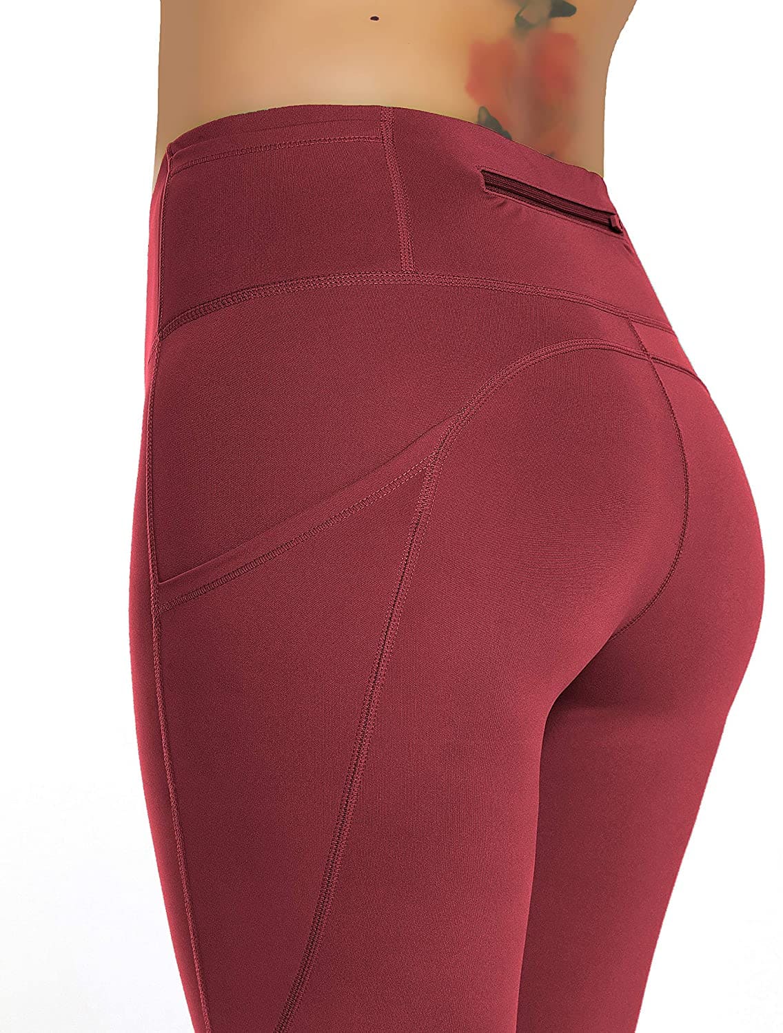 Color_Currant Gym Leggings