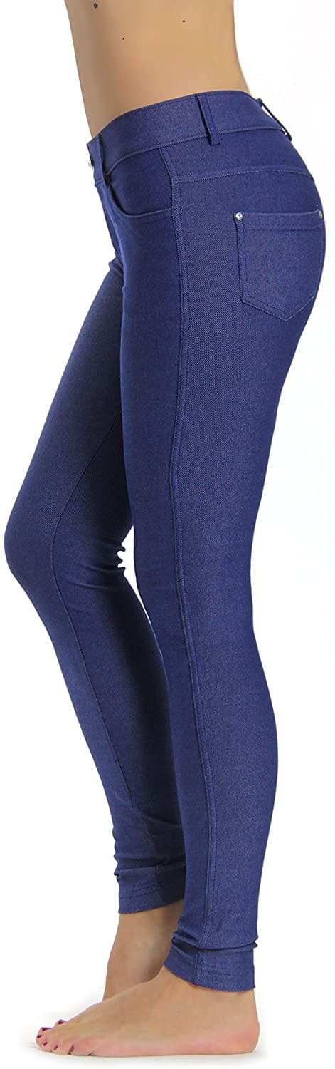 Color_Dark Blue Jeggings