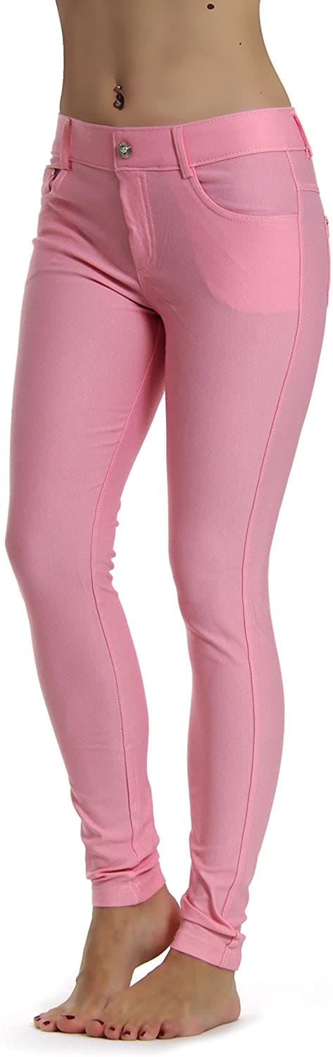 Buy Pink Jeans & Jeggings for Women by LGC Online