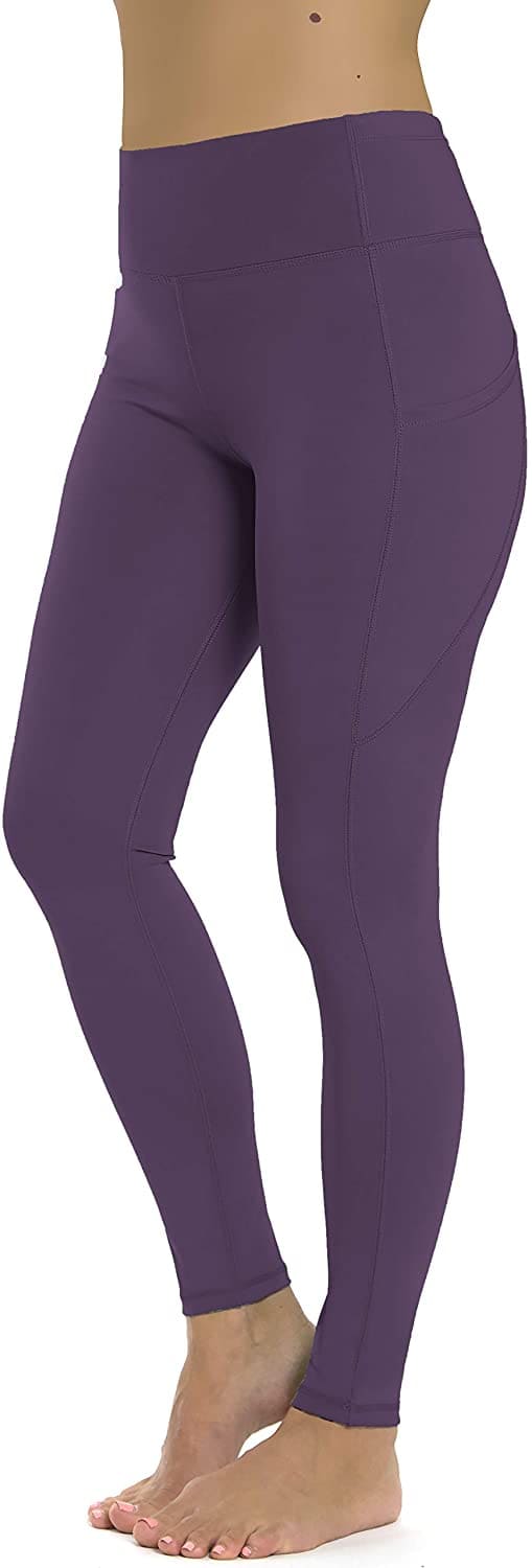 Color_Purple Gym Leggings