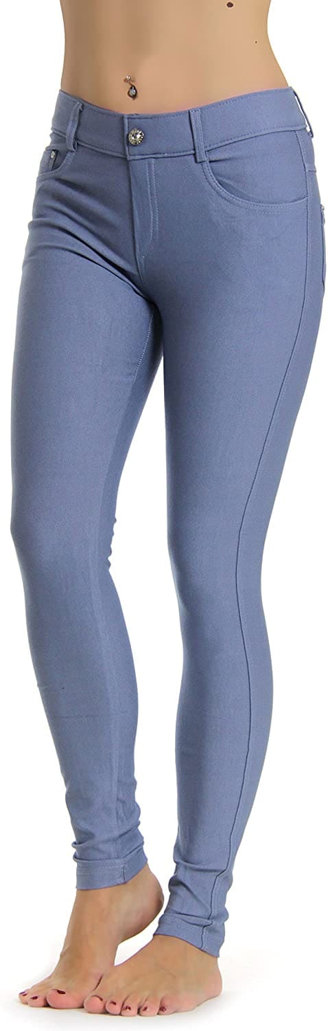 Prolific Health Women's Jean Look Jeggings Tights Yoga Many Colors